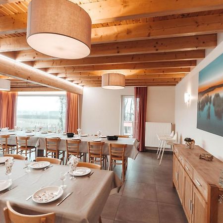 Le Loup Gris - 35 Pers - Vue-Wellness, Butgenbach-Malmedy Vila Exterior foto