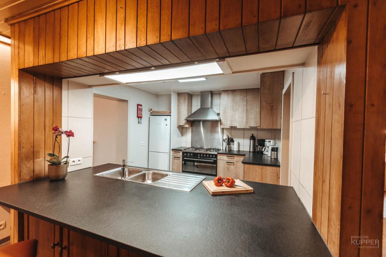 Le Loup Gris - 35 Pers - Vue-Wellness, Butgenbach-Malmedy Vila Exterior foto