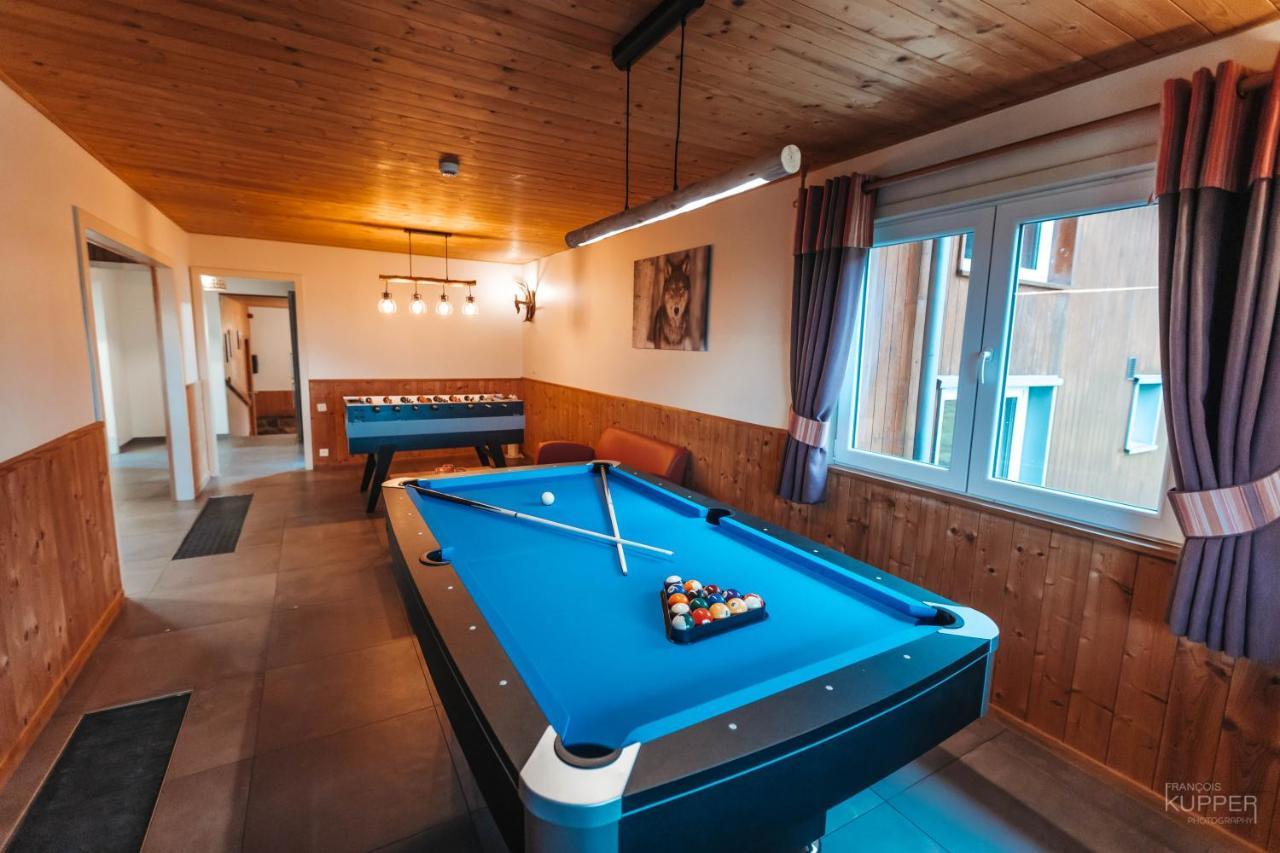 Le Loup Gris - 35 Pers - Vue-Wellness, Butgenbach-Malmedy Vila Exterior foto